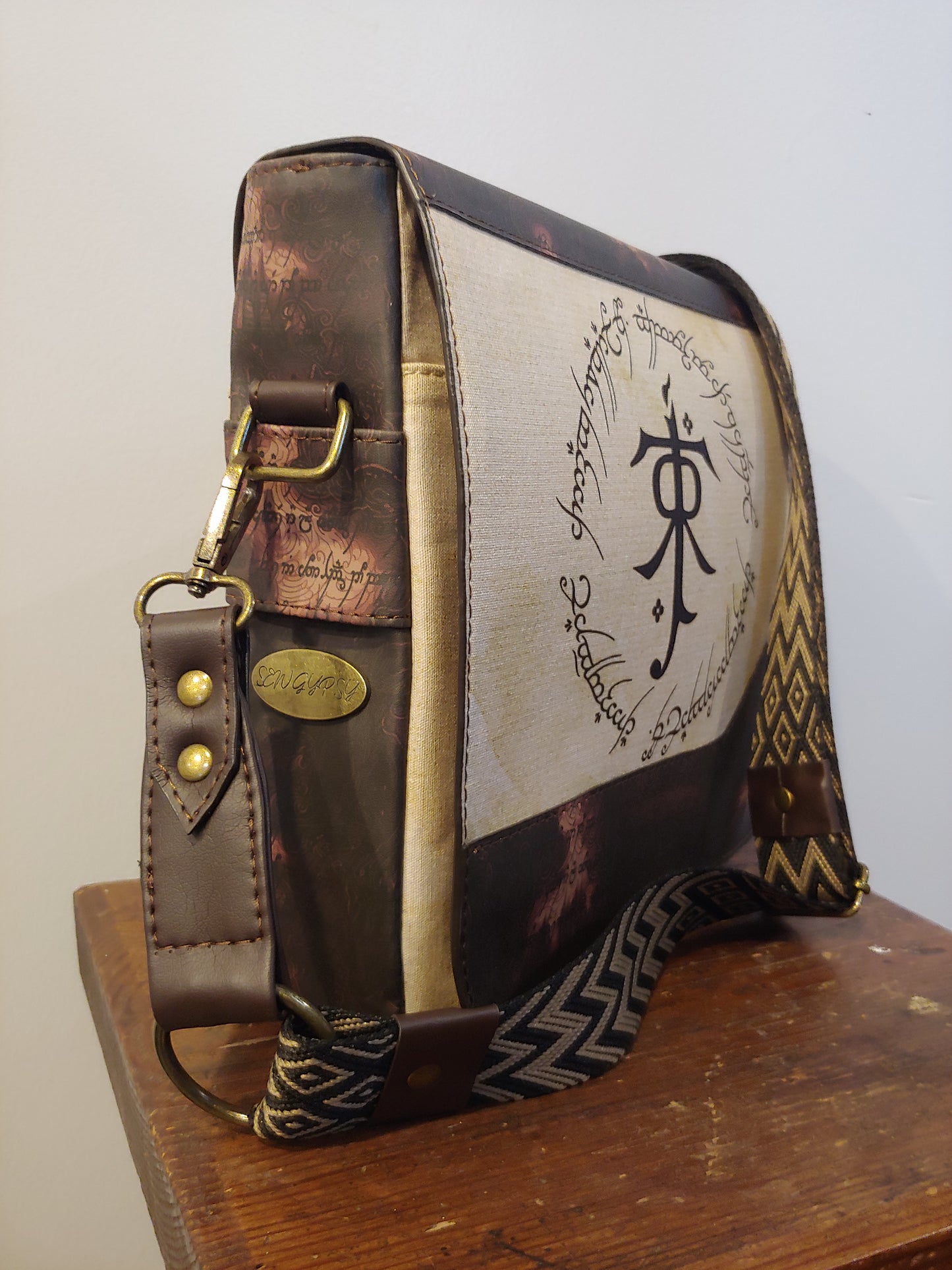 A "Make a Statement" Messenger Bag