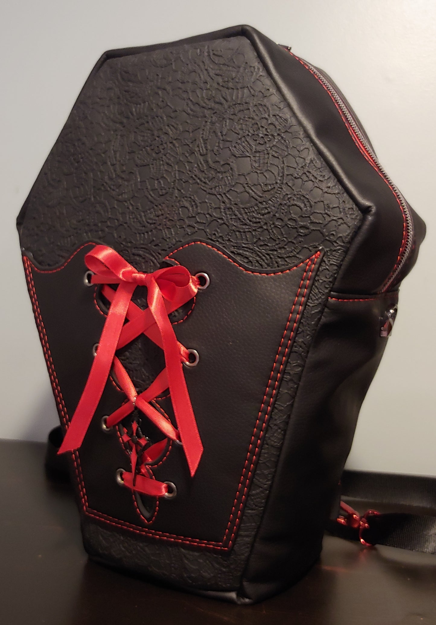 A Coffin Backpack / Shoulder Bag